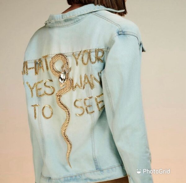 Jaqueta jeans cobra